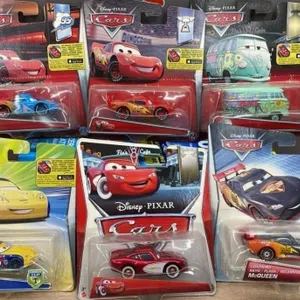 6 Disney Cars Figures.