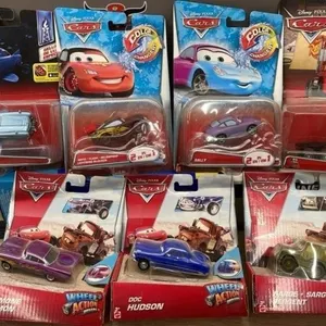 7 Disney Cars Figures.