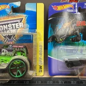 Hot Wheels Monster Jam Gravedigger (plastic taped