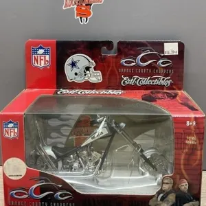 ERTL 1:18 OCC Dallas Cowboys Motorbike.