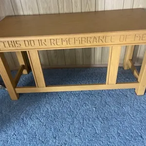 Offering table