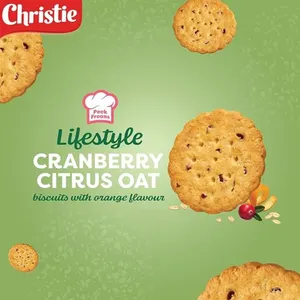 Christie Lifestyle Cranberry Citrus Oat, 3 x 290g