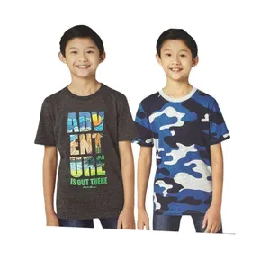Eddie Bauer Youth 3-Pack T-Shirts, Assorted Designs, Size Medium (7/8)