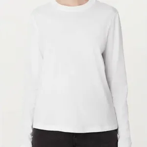 Frank And Oak Long Sleeve Shirt White Nylon Blend XL