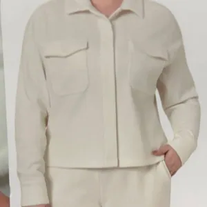 Mondetta L/G White Jacket with Global Recycled Standard Certification