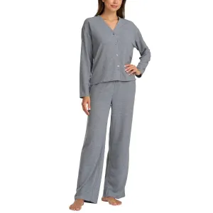 Splendid 2-Piece Pajama Set, Gray, Medium (M/M)