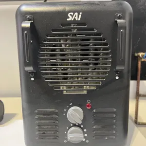 SAI Fan Forced Electric Heater, 120V AC, 1500W