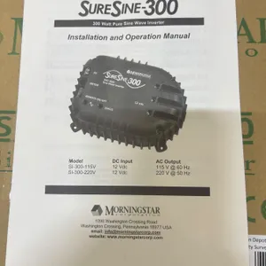 Morningstar SureSine-300, 300W Pure Sine Wave Inverter