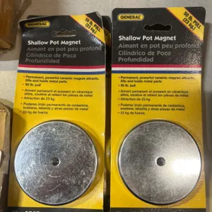 General Shallow Pot Magnet No. 376D UPC 42181, Lot of 9