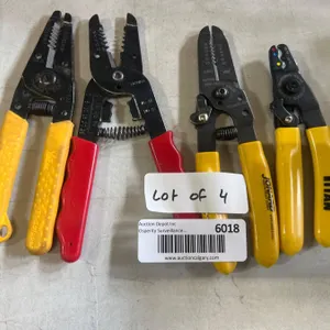 4 Wire Strippers, Brands Mixed, Multiple Functions