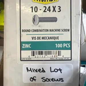 Mixed Lot Of Fasteners and Screws Including FitsFast and EZ Ancor Brands