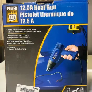 Power Fist 12.5A Heat Gun with Multiple Air Flow Modes