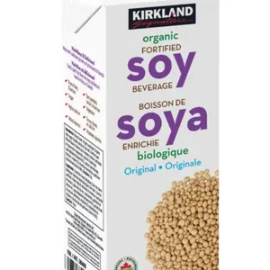 Kirkland Organic Fortified Soy Beverage, 6 x 946mL