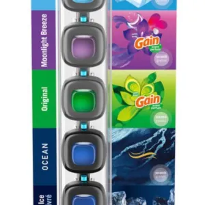 Febreze Auto Air Freshener 5-Unit Set With Gain Scents