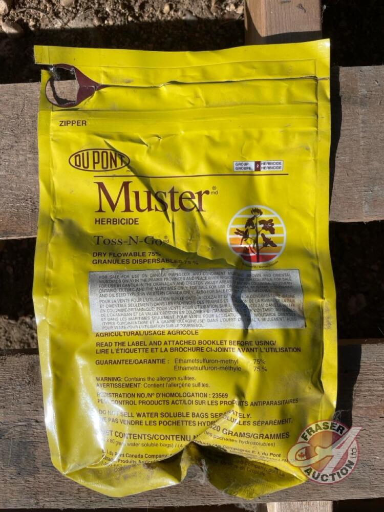 1 - 80 gram Muster packet for canola