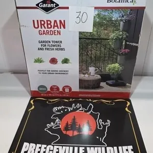 Urban Garden Tower for Flowers and Fresh Herbs