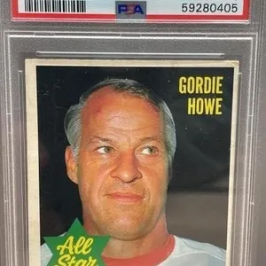 1970 Graded 4 Gordie Howe O-Pee-Chee Hockey Card.