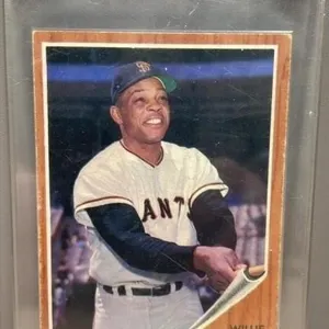1962 Willie Mays TOPPS Baseball Card.
