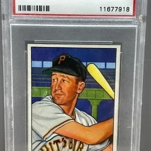 1952 Graded 6 George Metkovich Bowman Baseball