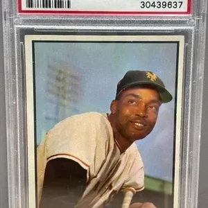 1953 Graded 4 Monte Irvin Bowman Baseball Card.