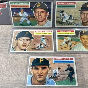 5 1950�s Pittsburgh Pirates Baseball Cards. *DC