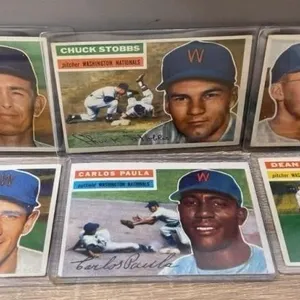 6 1950�s Washington Nationals Baseball Cards. *DC