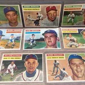 8 1950�s Philadelphia Phillies Baseball Cards.