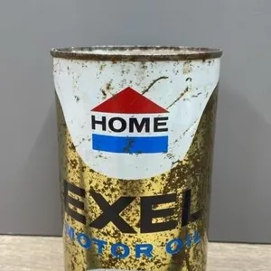 EMPTY 1 QT Excel Oil Can.