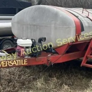 Shop built Fire watch trailer 1000 US gallon tank