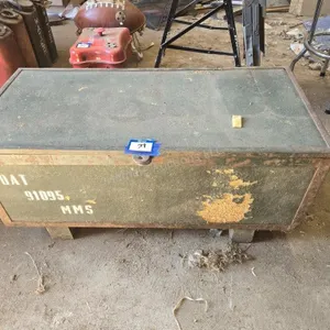 Military foot locker, 41x20x18