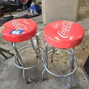 2 Coca Cola stools