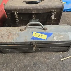 2 tool boxes with contents