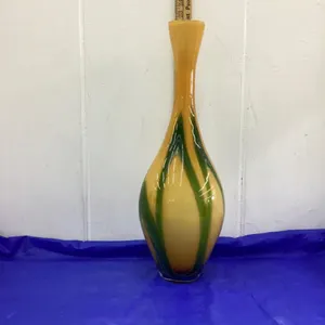 TALL GLASS VASE