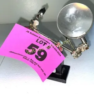 JEWELRS CLAMP W MAGNIFYING GLASS