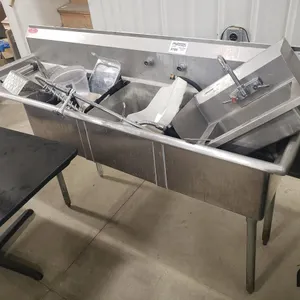 3-Section Stainless Steel Sink
 UNRESERVED