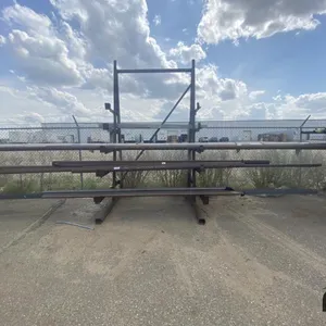 Steel Rack w/ Assorted Steel Tubing
 UNRESERVED