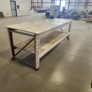 (40" x 113") Workbench w/ Vise
 UNRESERVED