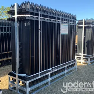 All Metal 6 X 8 22 Panel, 23 Posts, Galvanized and Powder Coated 