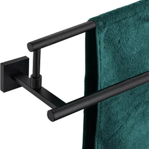 NEW $59 (32-Inch) Double Towel Rail