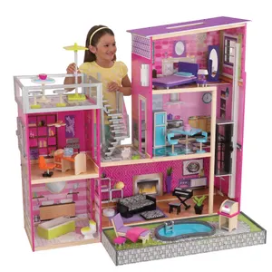 $575 Kidkraft Poppenhuis Uptown - Vergelijken