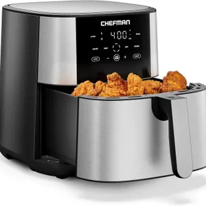 $89 NEW Chefman TurboFry  Touch Air Fryer, XL 8-Qt