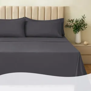 $45 Xin Design Bedding -4 Pcs/Set Bed Sheet; 18" M