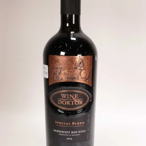 Bostavan/ Wine Doktar/ 2015/ Special Blend/ Semisweet Red Wine/ 750ml/ 13% ABV Note: Alcohol cannot 