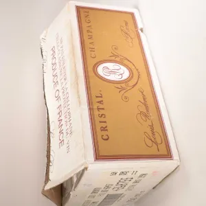 Louis Roederer original cardboard shipping box for lots 1013-1018