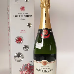 Taittinger/ Brut Champagne/ 750ml/ 12.5% ABV Note: Alcohol cannot be insured by any courier in Canad