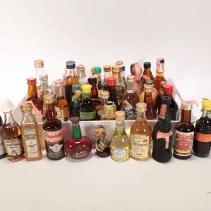 Forty three miniature alcohol collectibles including whisky, rum, liqueurs etc. mostly 50ml size and