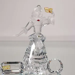 Swarovski crystal "Columbine" no. 242032, 6 1/2" in height. From the 2001 Masquerade Trilogy. Includ