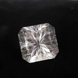 106.10 ct fancy cut Mermaid rock quartz gemstone with certificate provided by consignor