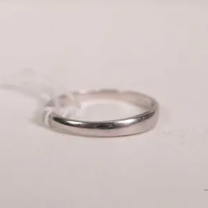 Platinum band, 2.2 grams, size 6.25