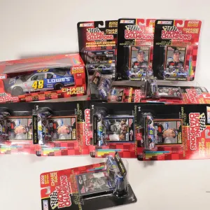 Nine Dale Earnhardt Jr. limited edtiion Action 1: 64 scale die cast cars, various themes including O